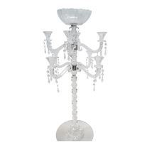Crystal Candelabra 8cups 1bowl 34.6” height