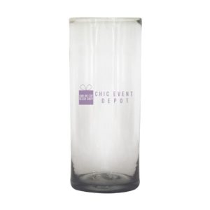 Cylinder Glass 7” dia, 16” height