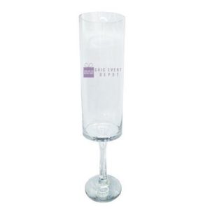 Cylinder Pedestal Glass 5" dia, 20" height