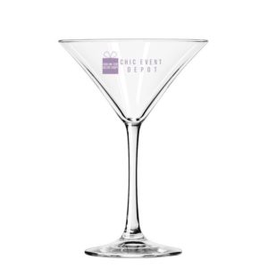 Martini Glass 11” dia, 20” height