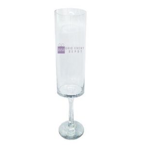 Cylinder Pedestal Glass 5” dia, 20”
