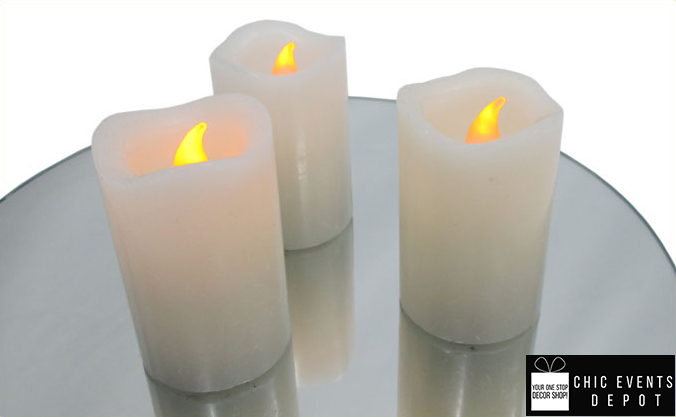 LED Candle 2.76" height