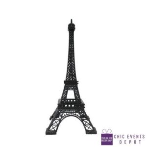 Eiffel Tower 10" Black