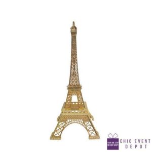 Eiffel Tower 10" Gold