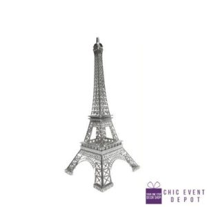 Eiffel Tower 12" Silver