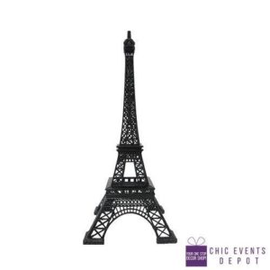 Eiffel Tower 15" Black