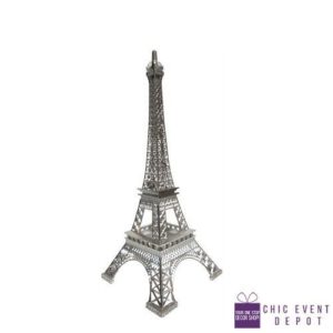 Eiffel Tower 15" Silver
