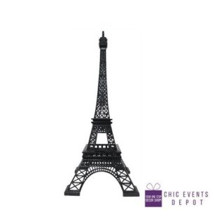 Eiffel Tower 24" Black