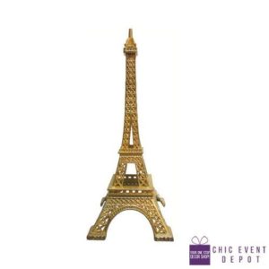 Eiffel Tower 6" Gold